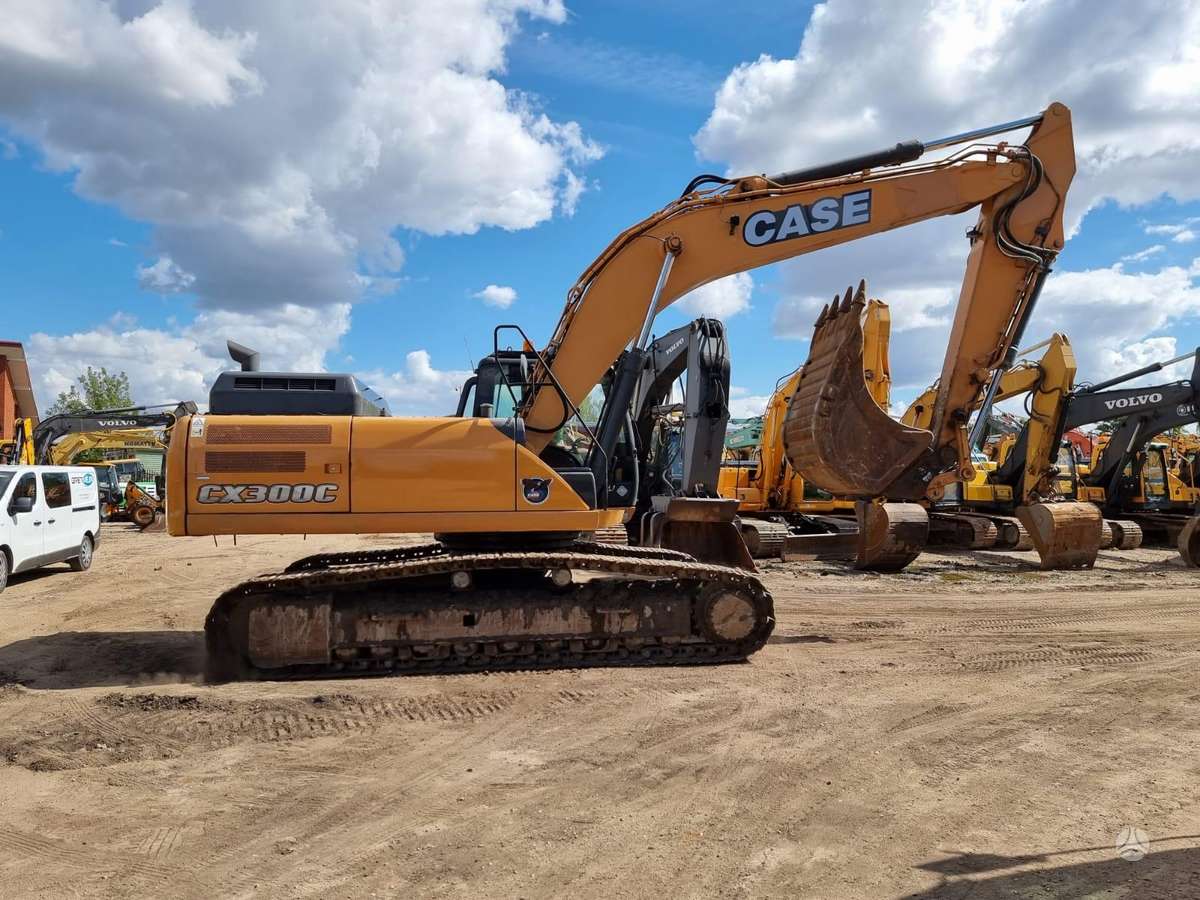 Case CX300C, excavator