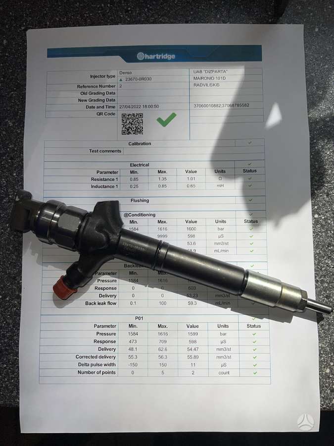 Toyota Auris, 23670-0R030, injection system