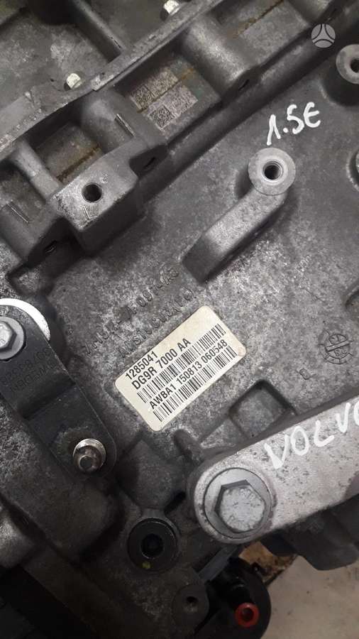 Volvo V60, DG9R7000aa, gearbox