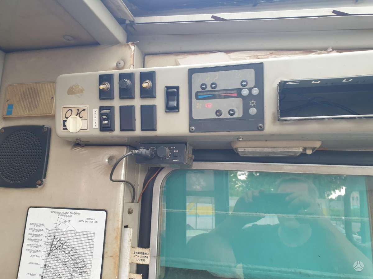Kobelco RK250-3, crane