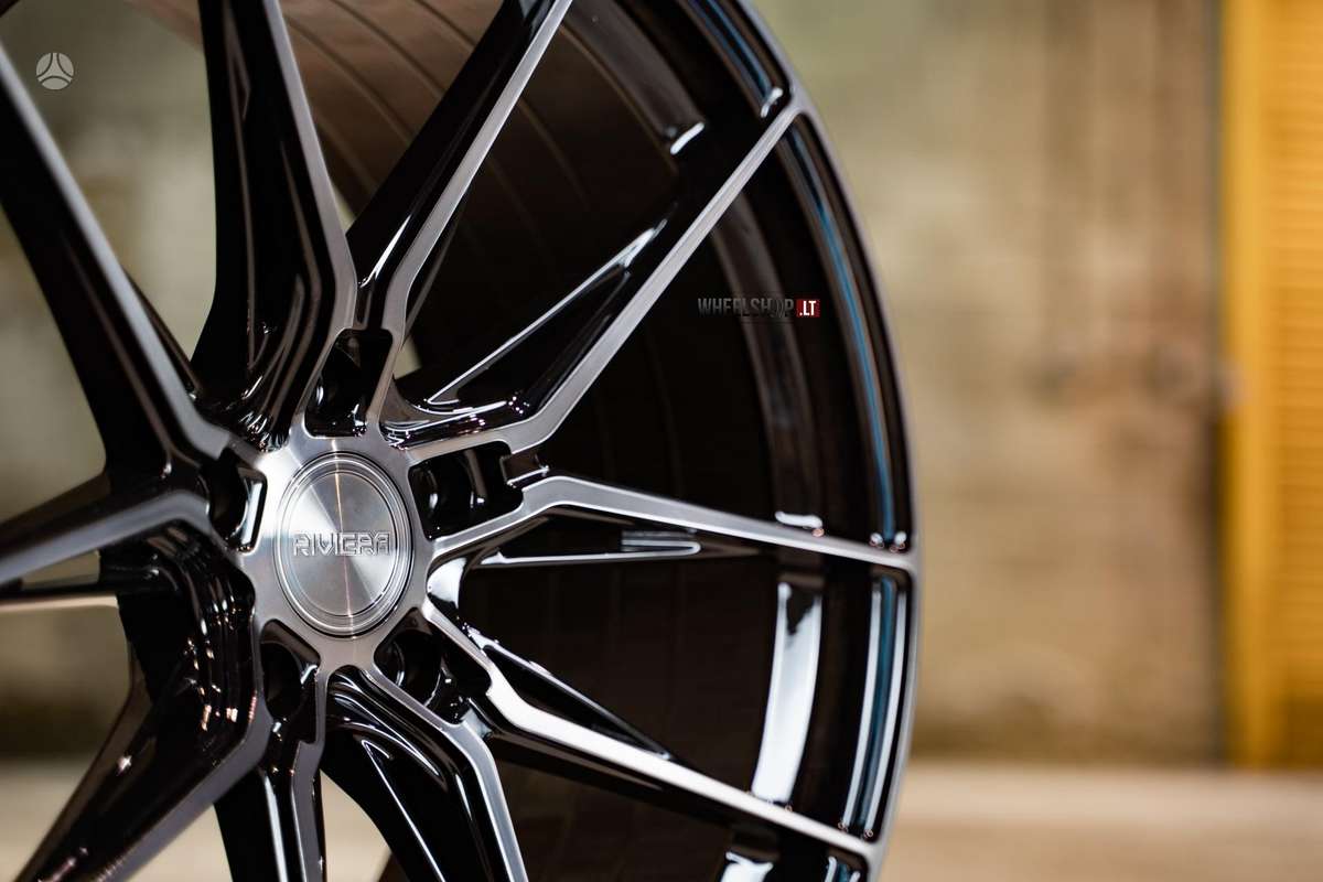 RIVIERA RF107 Black Polished FlowForme, light alloy, R20
