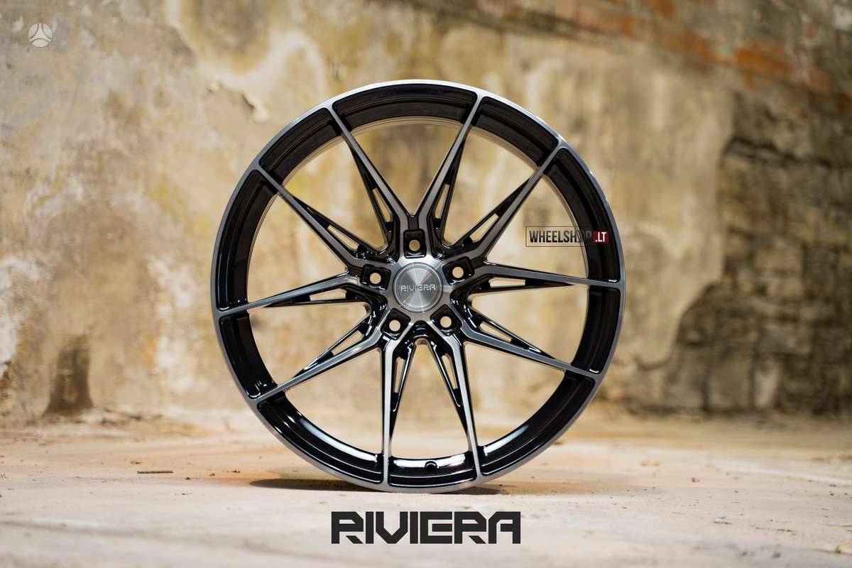 RIVIERA RF107 Black Polished FlowForme, light alloy, R20