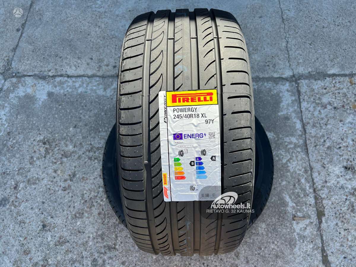 Pirelli Powergy, летние 245/40 R18
