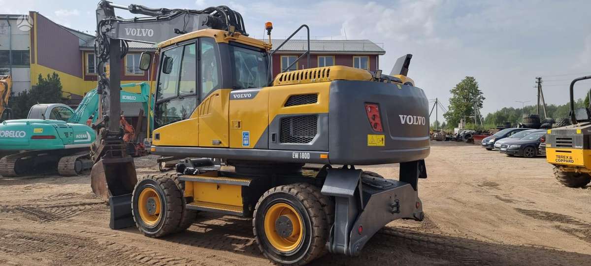 Volvo EW180 D, экскаваторы