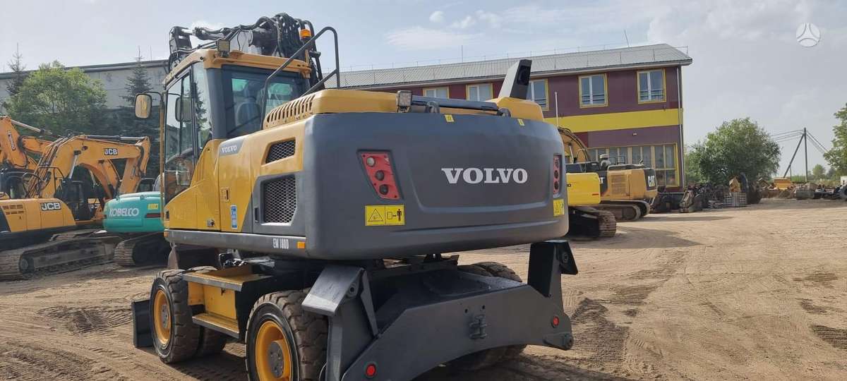 Volvo EW180 D, ekskavatoriai