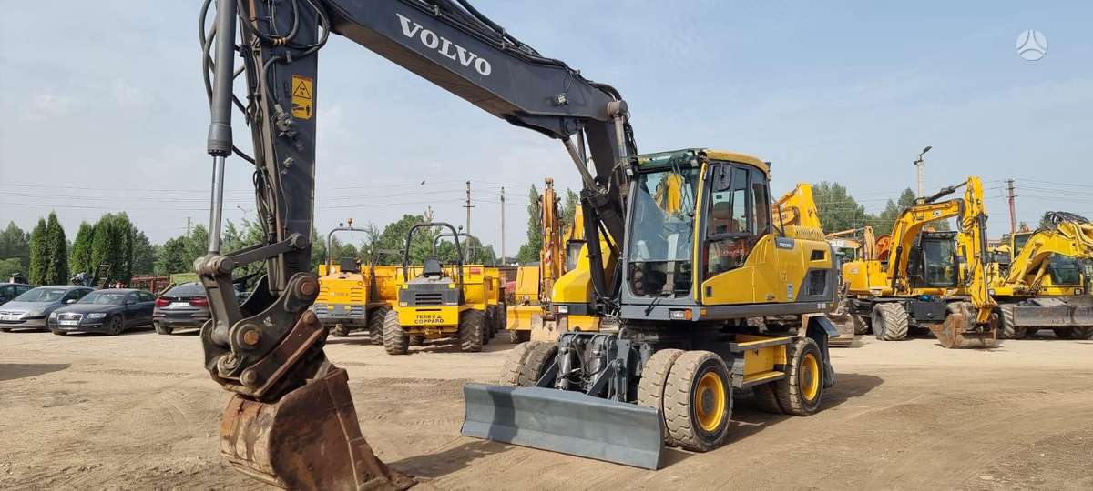 Volvo EW180 D, экскаваторы