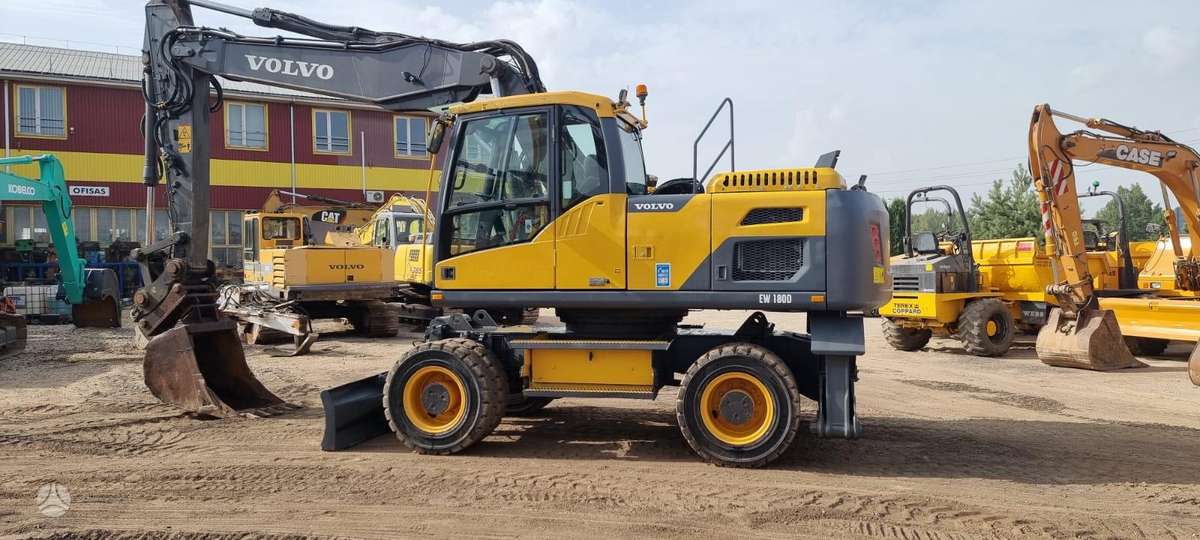 Volvo EW180 D, ekskavatoriai
