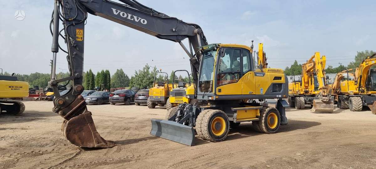 Volvo EW180 D, экскаваторы