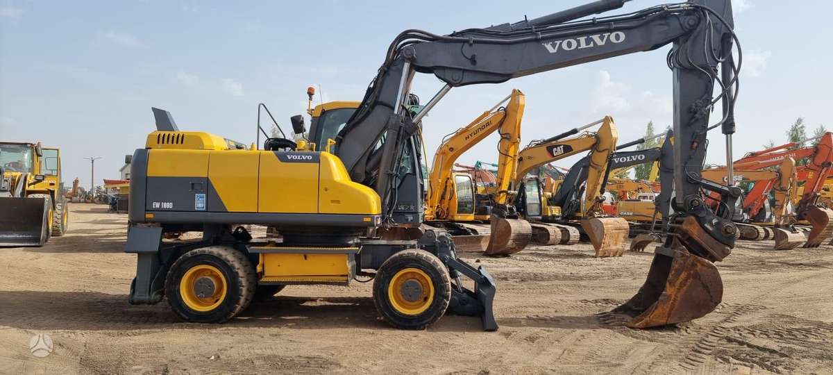 Volvo EW180 D, экскаваторы