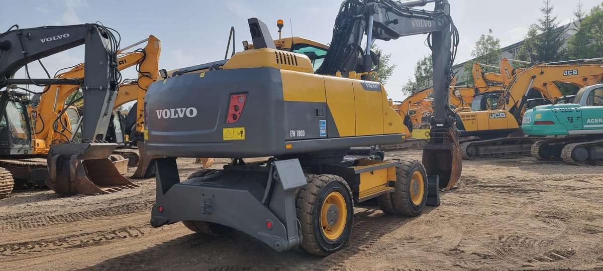Volvo EW180 D, экскаваторы