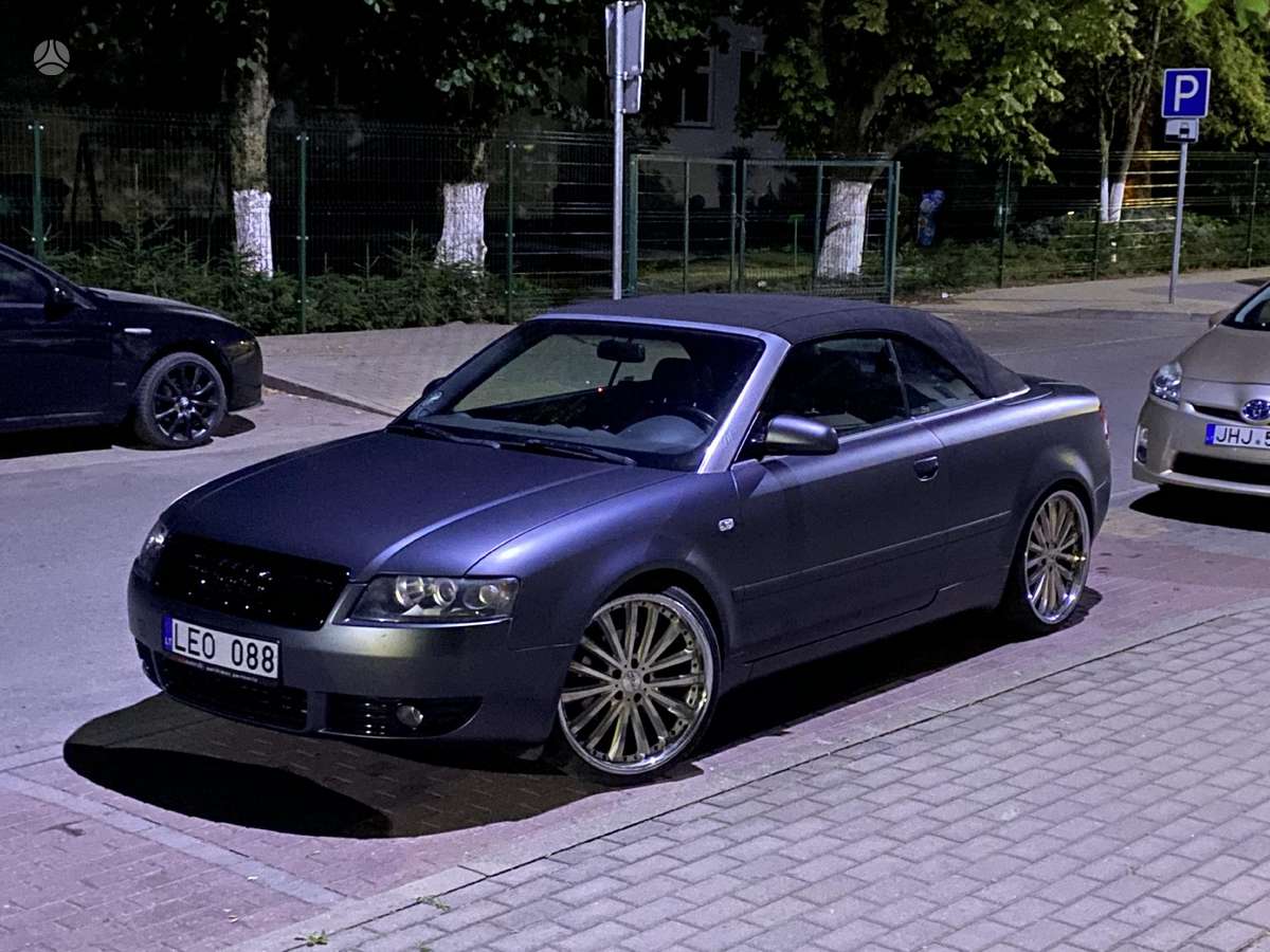 Audi A4, 2.4 l., convertible