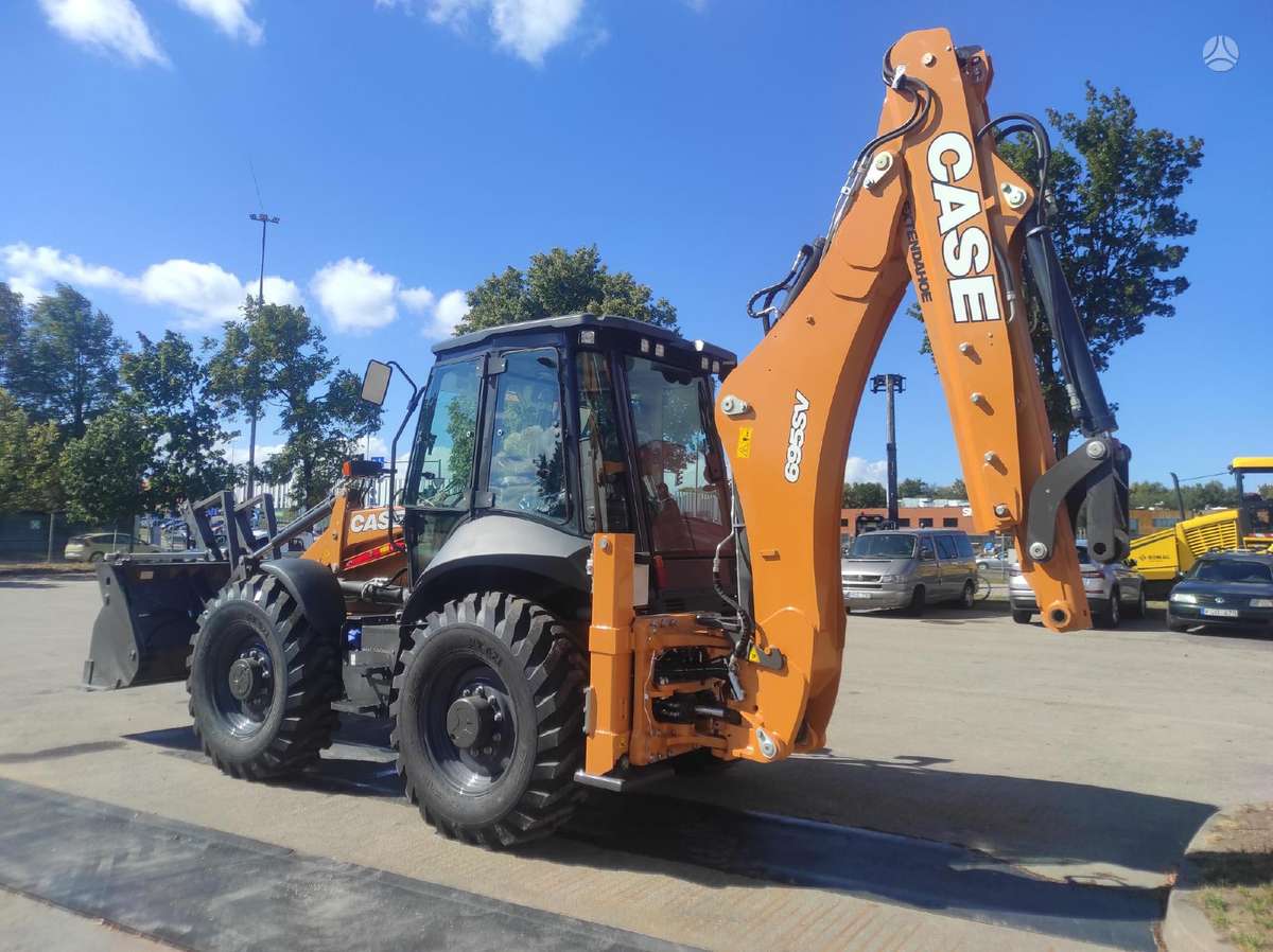 Case 695SV, excavator loader