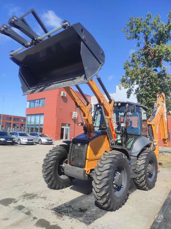 Case 695SV, экскаваторные погрузчики