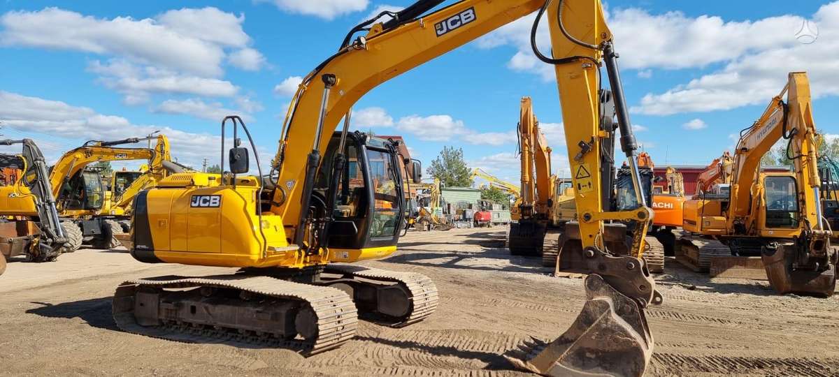 JCB JS145LC+Plus, экскаваторы