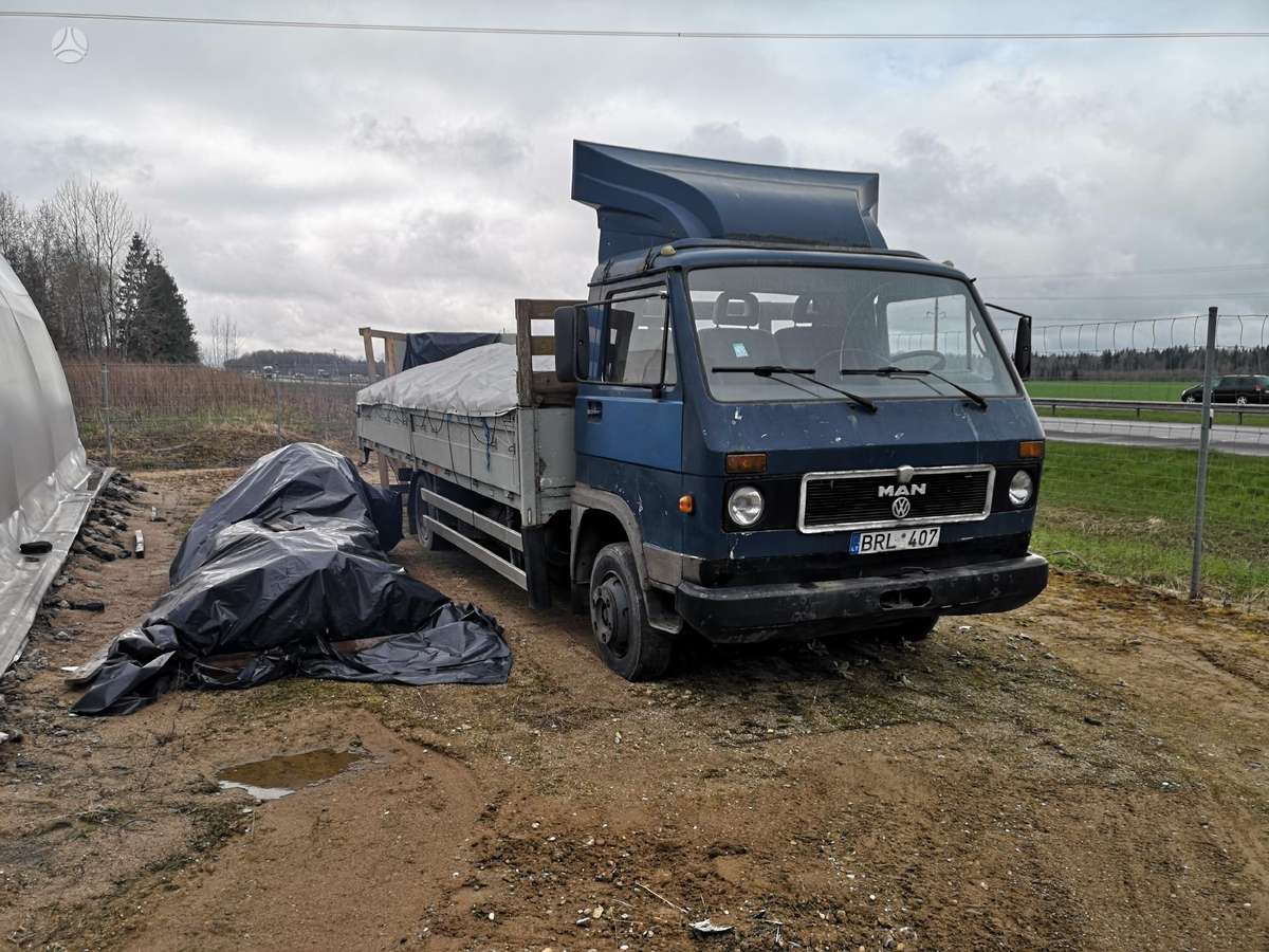 MAN 8.136, dropside trucks