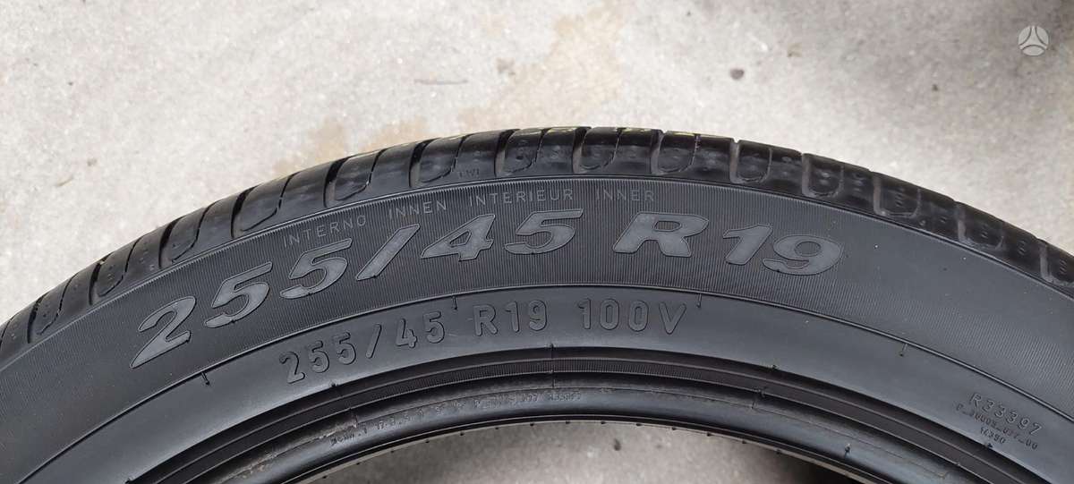 Pirelli, summer 255/45 R19