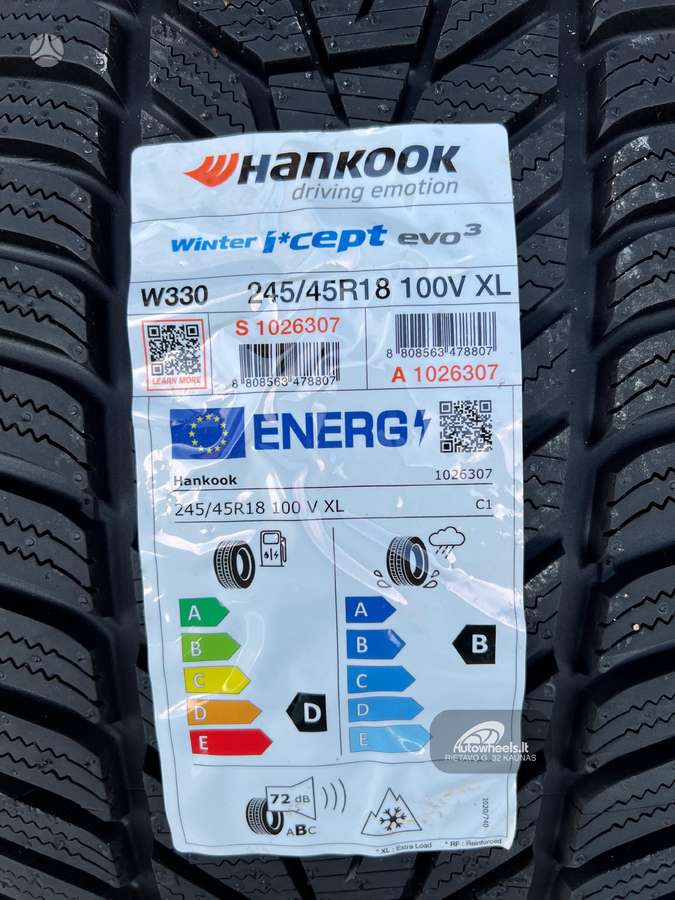 Hankook Winter I*Cept EVO 3, winter 245/45 R18