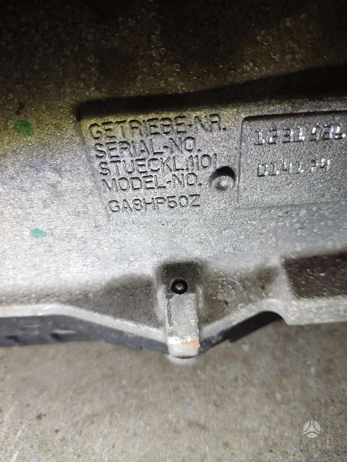 BMW 3 serija, B47D20A ga8hp50z