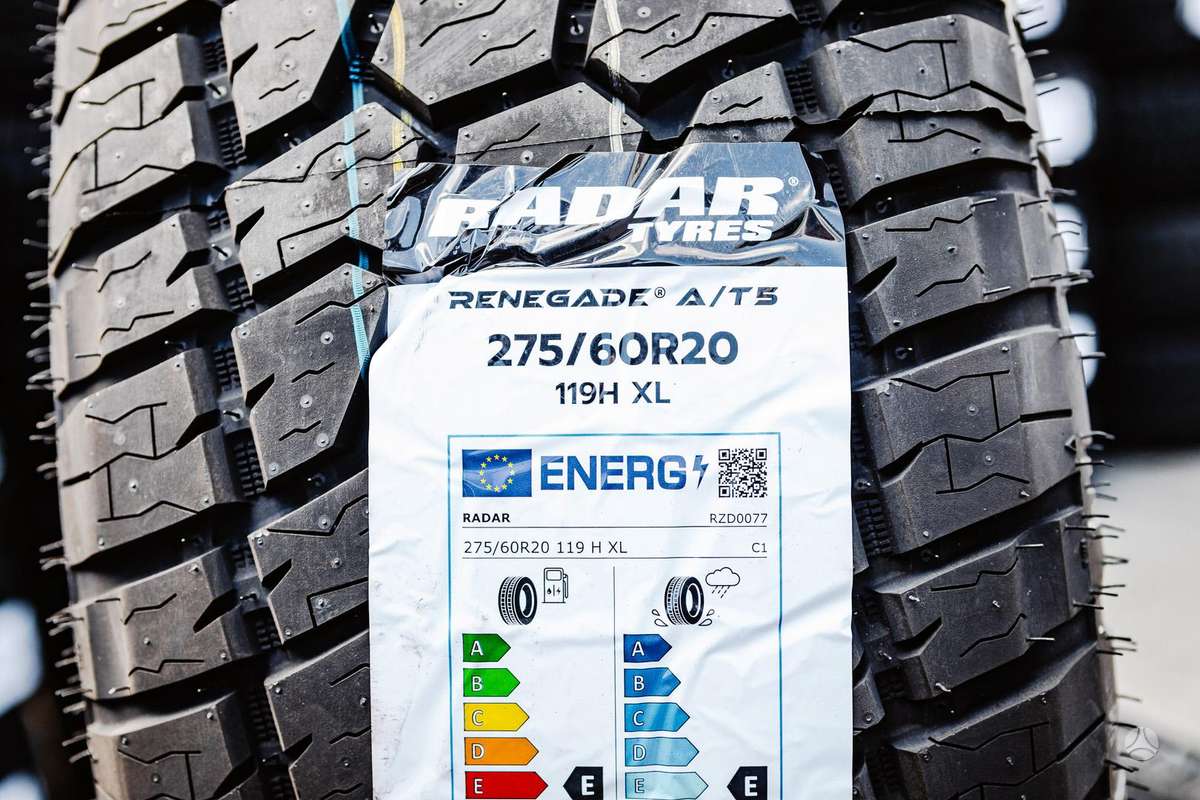 Radar Renegade A/T5, universalios 275/60 R20