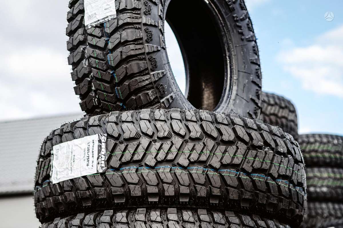 Radar Renegade R/T+, universalios 285/75 R16