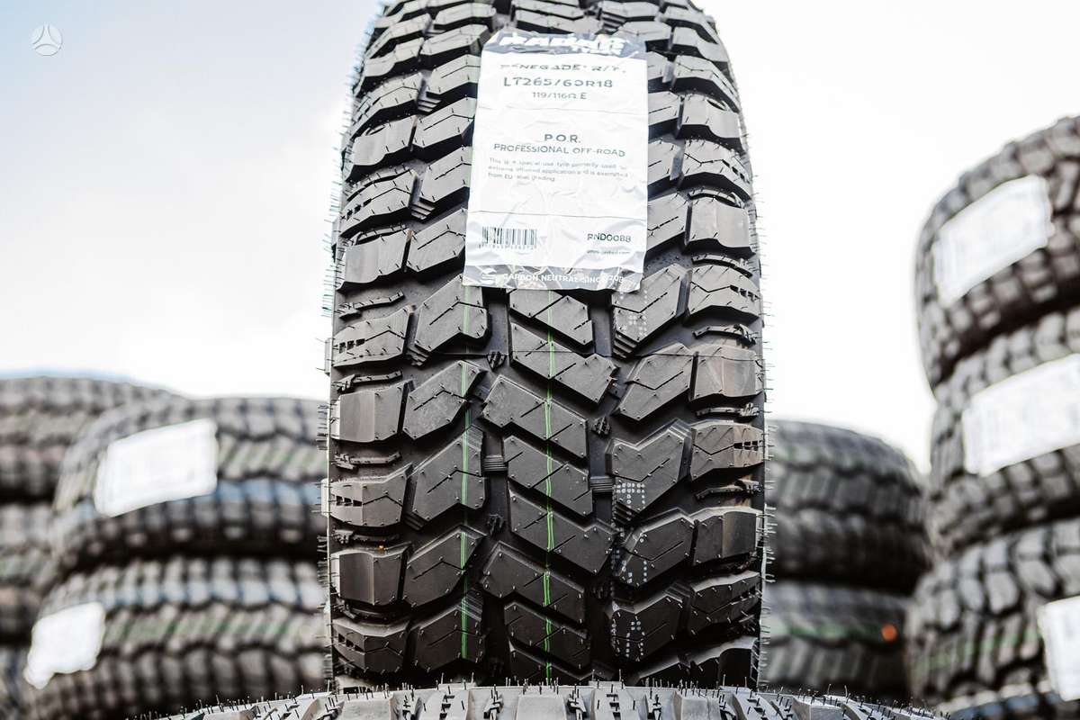 Radar Renegade R/T+, universalios 265/60 R18