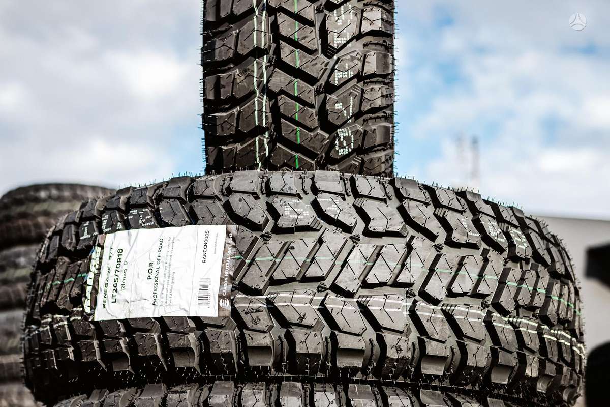 Radar Renegade R/T+, universalios 265/70 R18