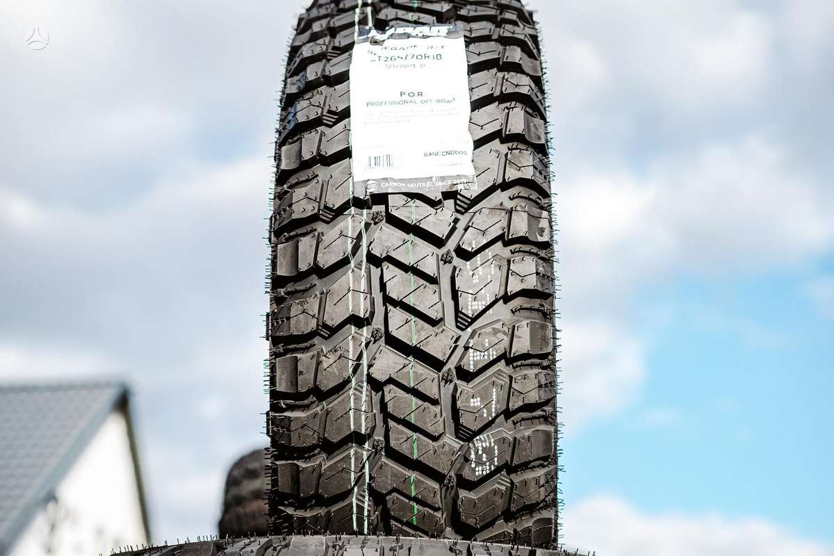 Radar Renegade R/T+, universalios 265/70 R18