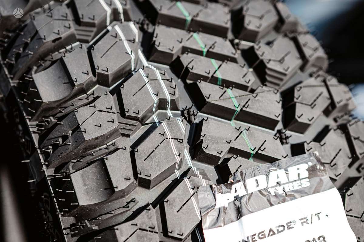 Radar Renegade R/T+, universalios 265/70 R18