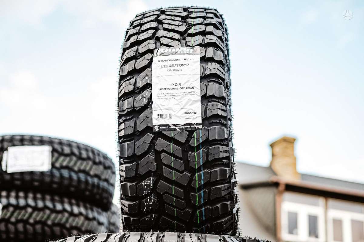 Radar Renegade R/T+, всесезонные 265/70 R17
