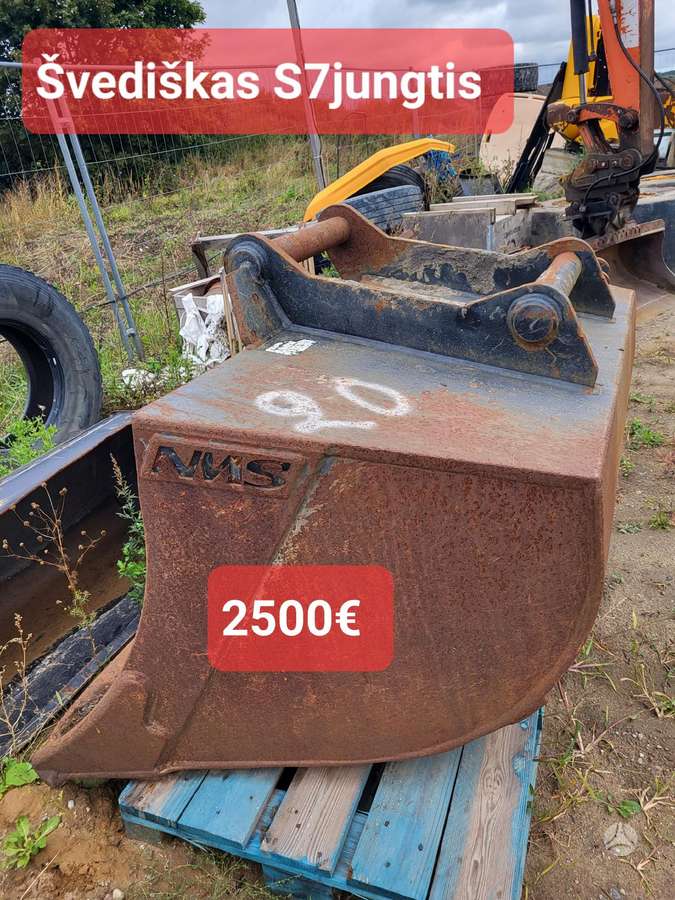 Volvo Švedijos S7 jungtis, buckets