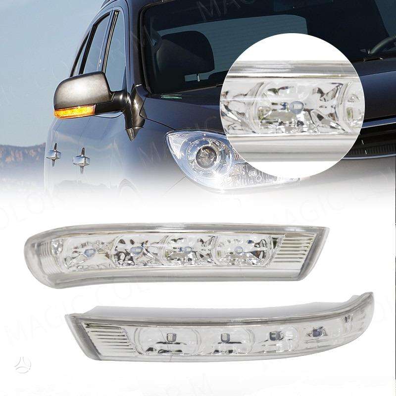Hyundai Santa Fe mirrors, lights