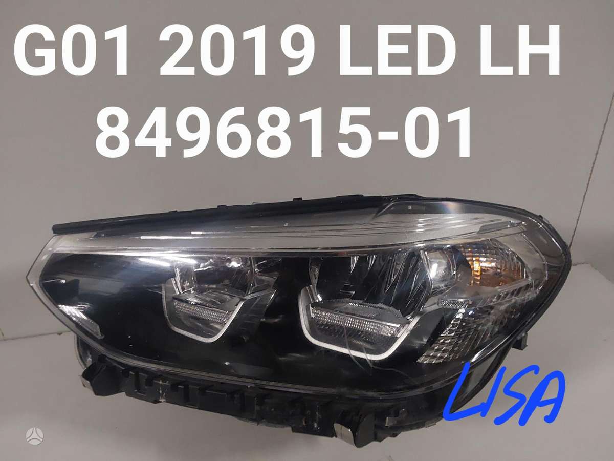 BMW X3 dalimis