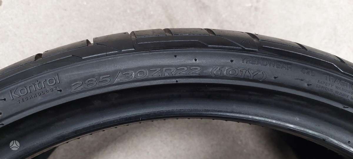 Hankook, летние 285/30 R22