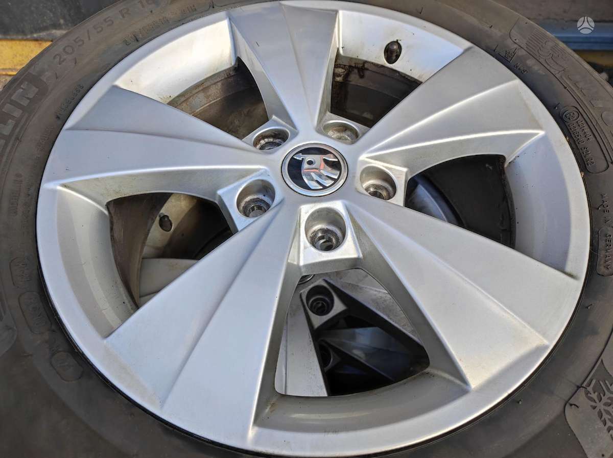 Skoda, легкосплавные , R16