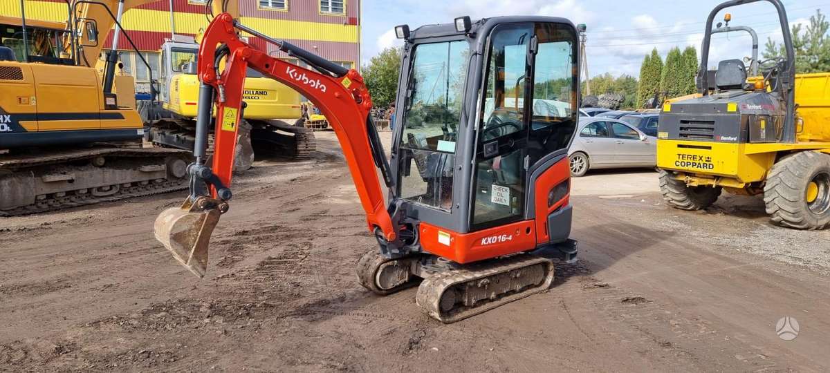 Kubota KX 016-4, мини-экскаваторы