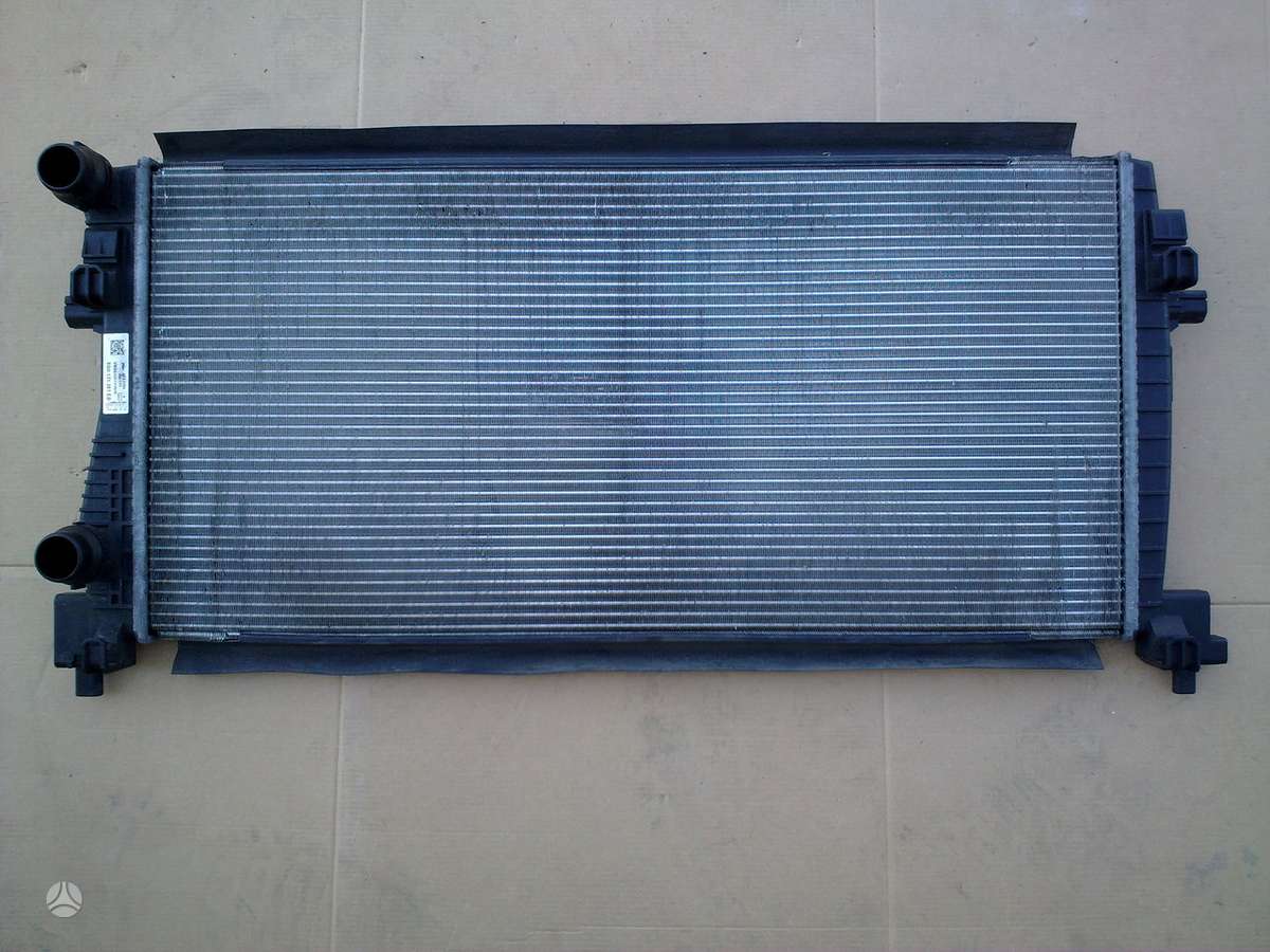 Audi A3, 5Q0, a/c condenser, water radiator, fan