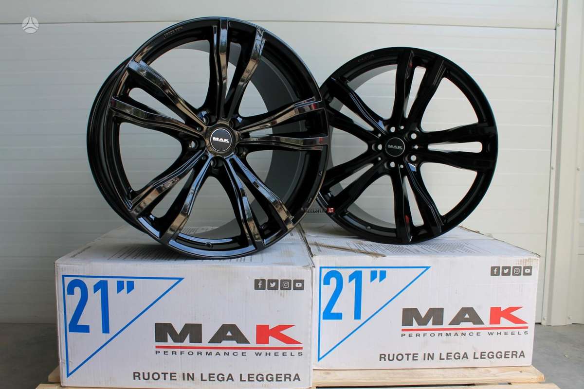 MAK X-Mode Gloss Black, light alloy, R21