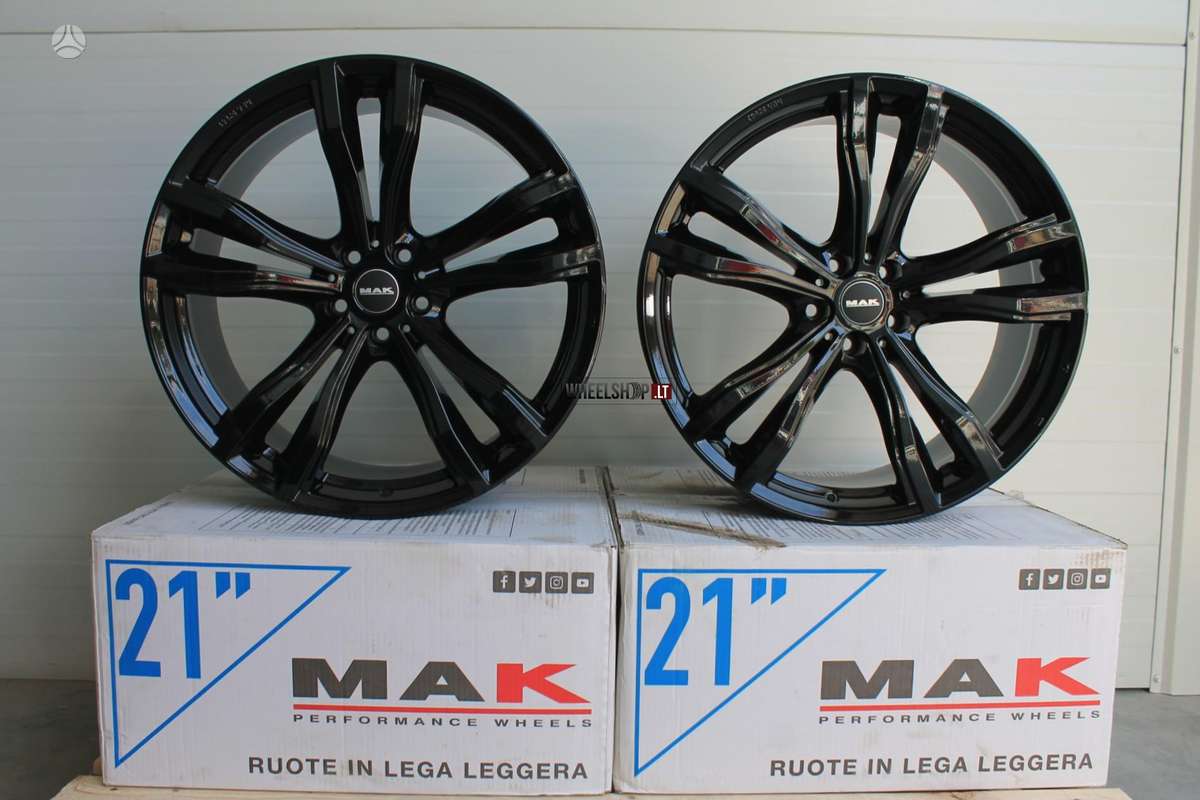 MAK X-Mode Gloss Black, light alloy, R21