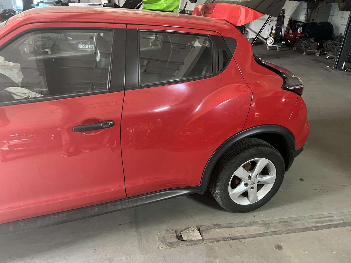 Nissan Juke dalimis. Europinis dalimis