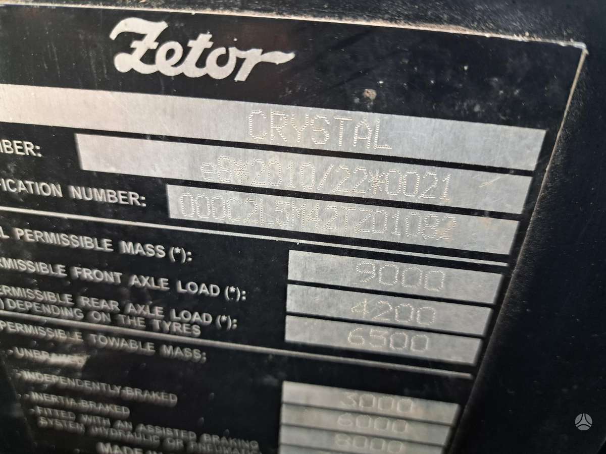 Zetor Crystal 160, tractors