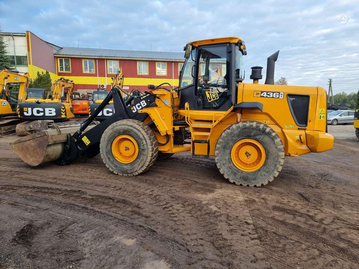 JCB 436 HT, frontaliniai krautuvai