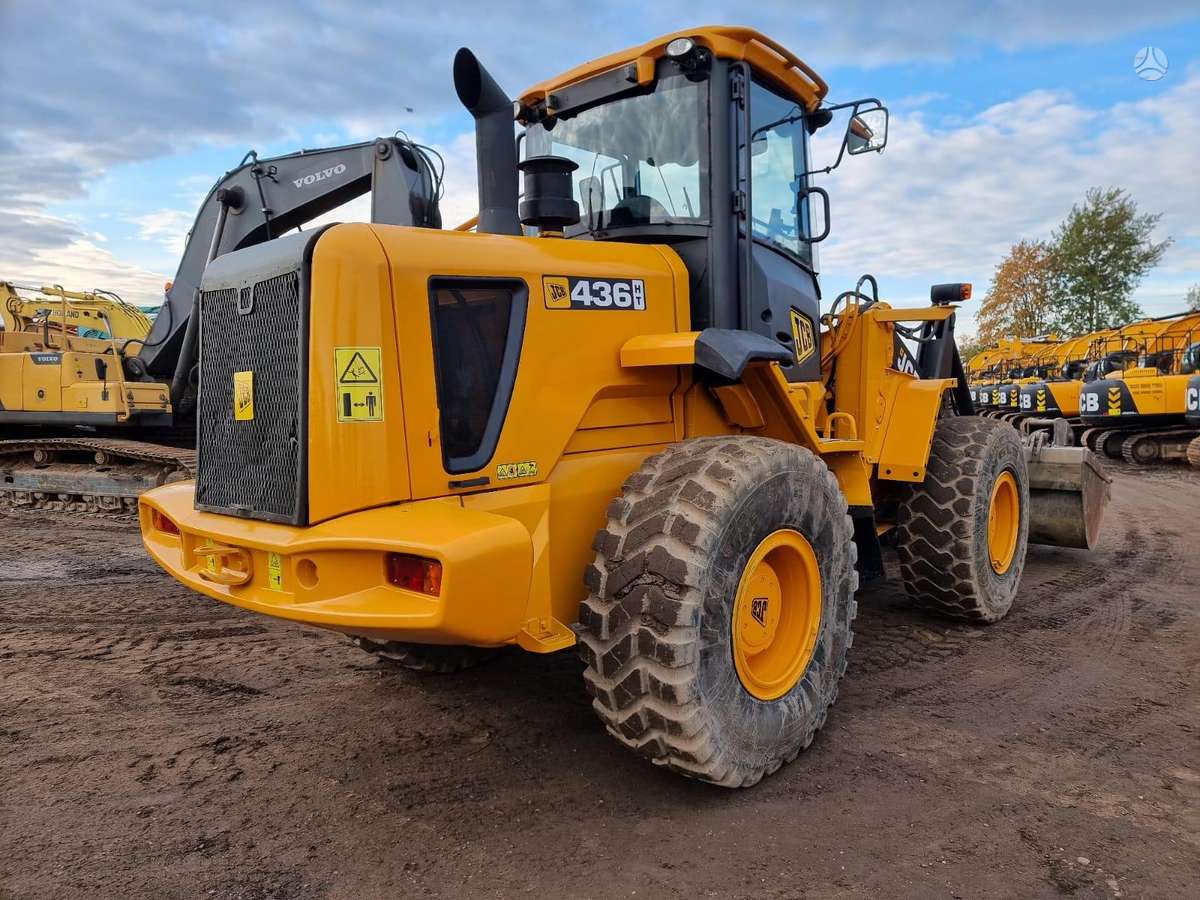 JCB 436 HT, frontaliniai krautuvai