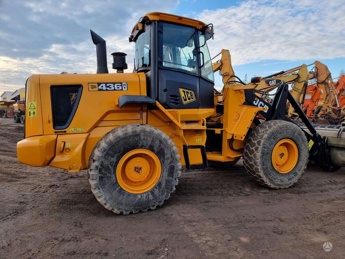 JCB 436 HT, frontaliniai krautuvai