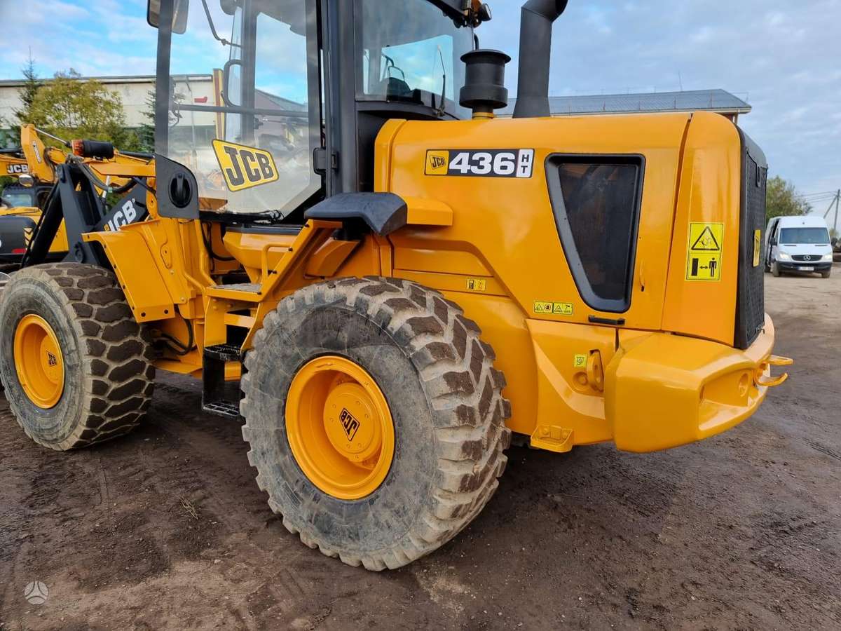 JCB 436 HT, frontaliniai krautuvai