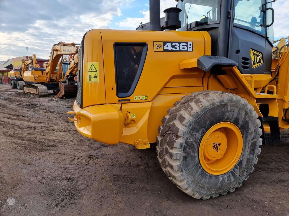 JCB 436 HT, frontaliniai krautuvai