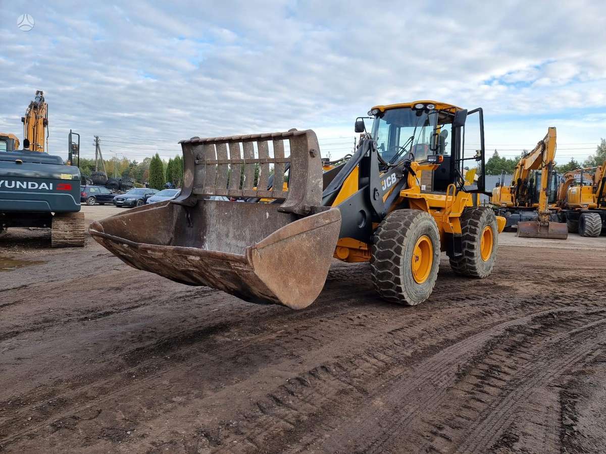 JCB 436 HT, frontaliniai krautuvai
