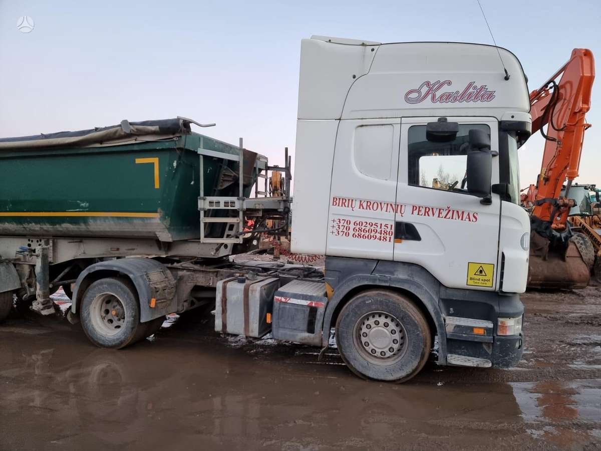 Scania R420, double sleeper