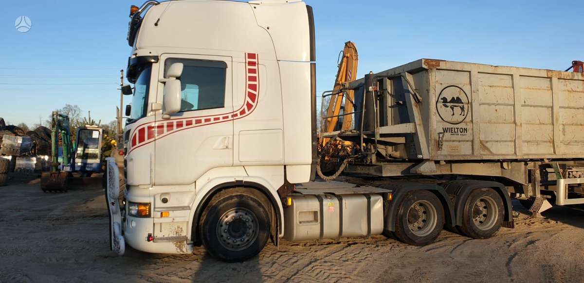 Scania R730 6x4, double sleeper