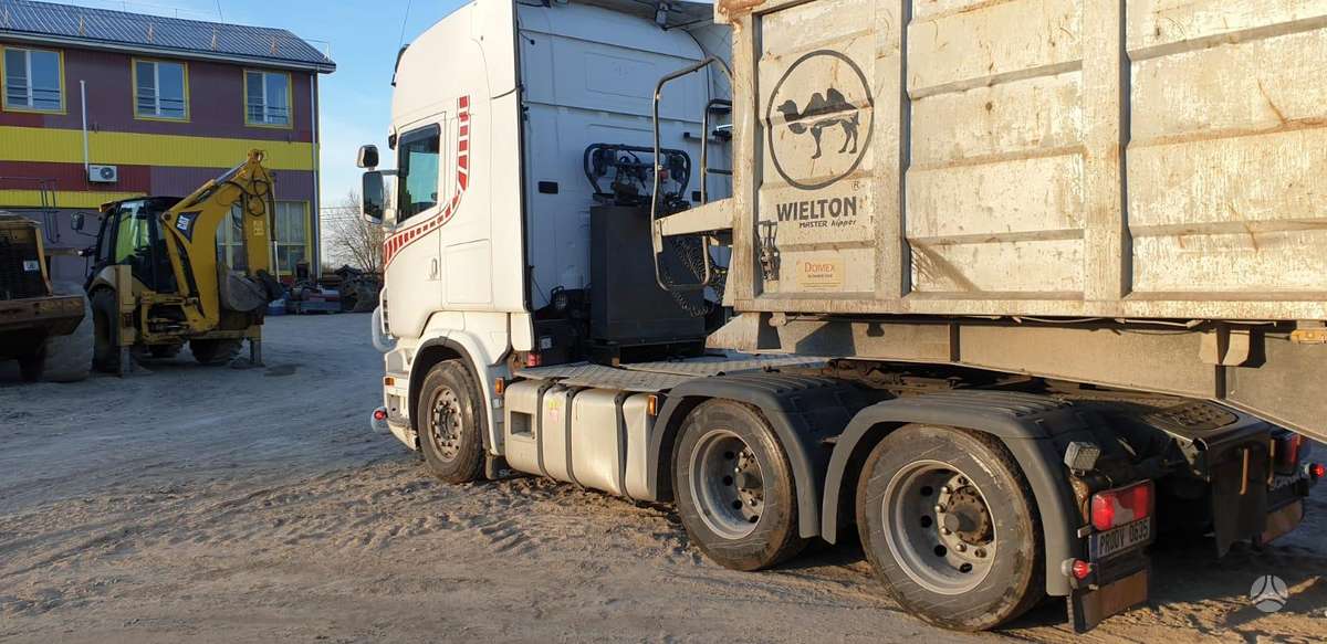Scania R730 6x4, double sleeper