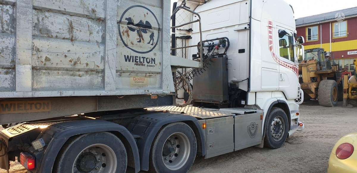 Scania R730 6x4, double sleeper